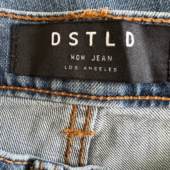 DSTLD Distressed Button Fly Mom Jean Size 25 - Picture 11 of 14